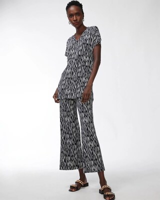 Travelers Animal Print Top