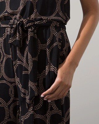 Travelers Dot Print Jumpsuit