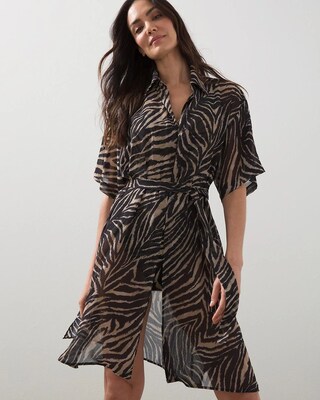 Gottex Animal Print Coverup