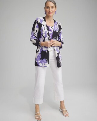 Floral Embroidered Cardigan