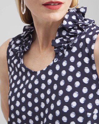 ® Neema UPF Dot Ruffle Dress