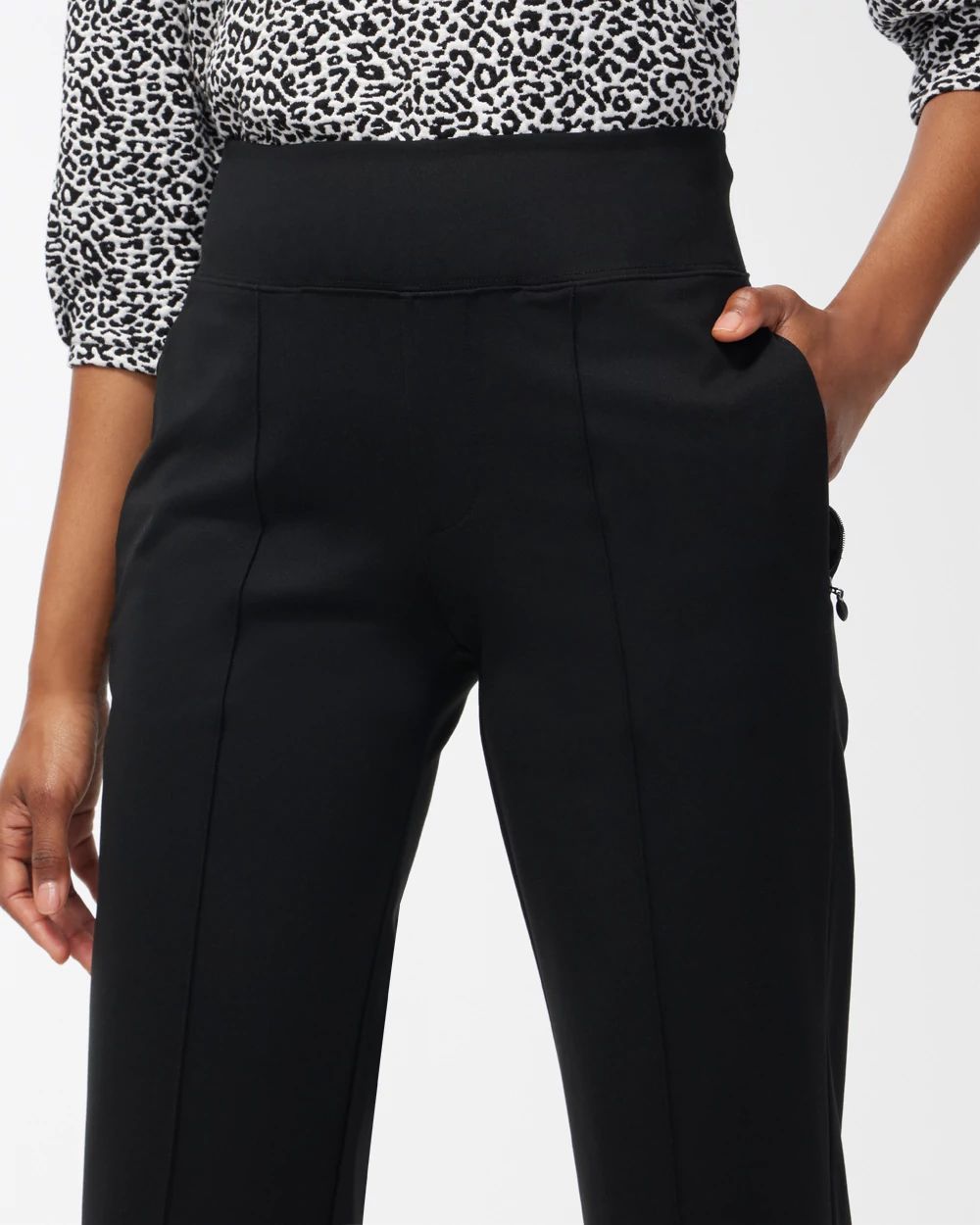 Petite Zenergy Pintuck Pants