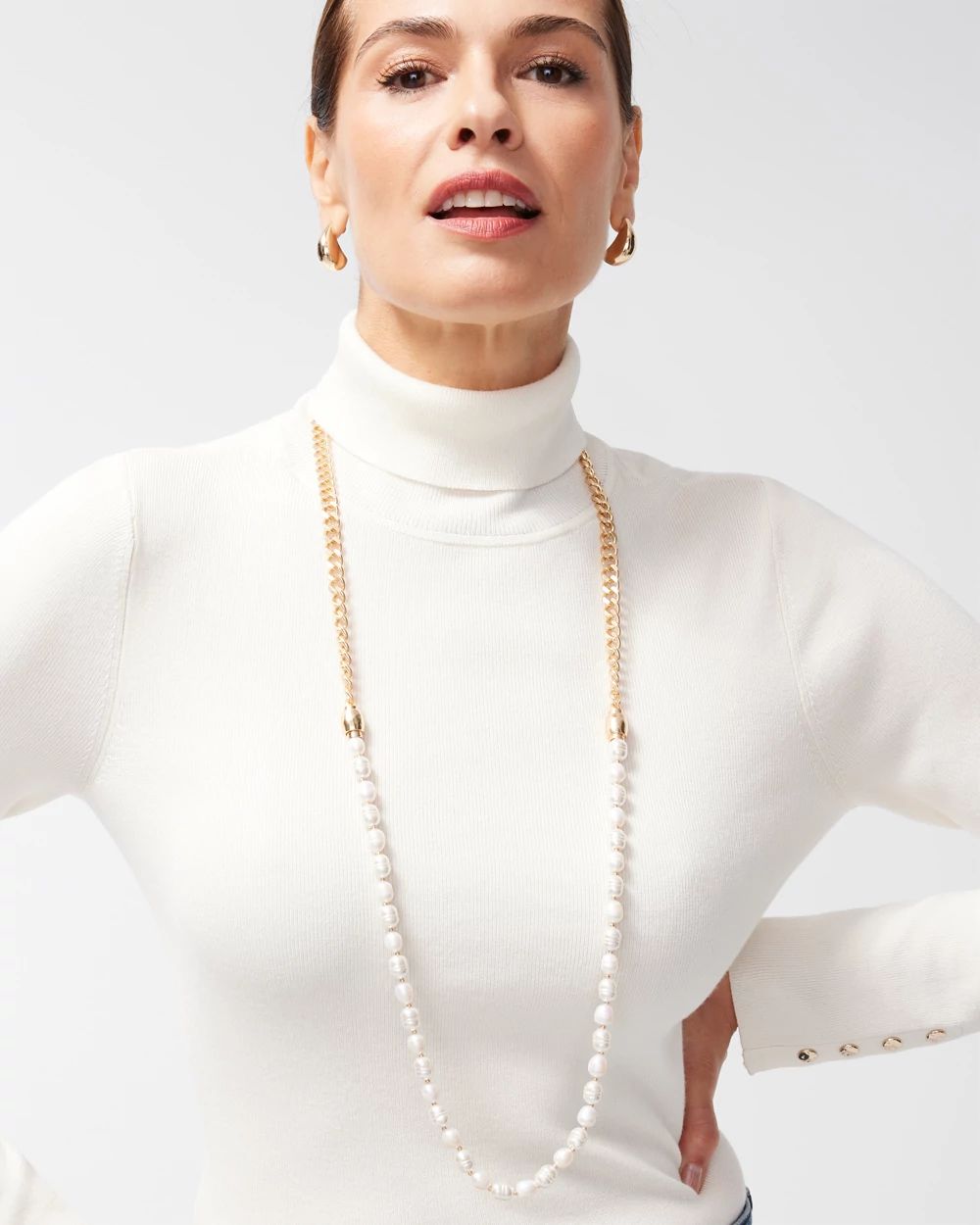 MagneticMix Fresh Water Pearl Necklace