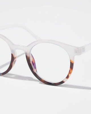 Clear Tort Frosted Readers