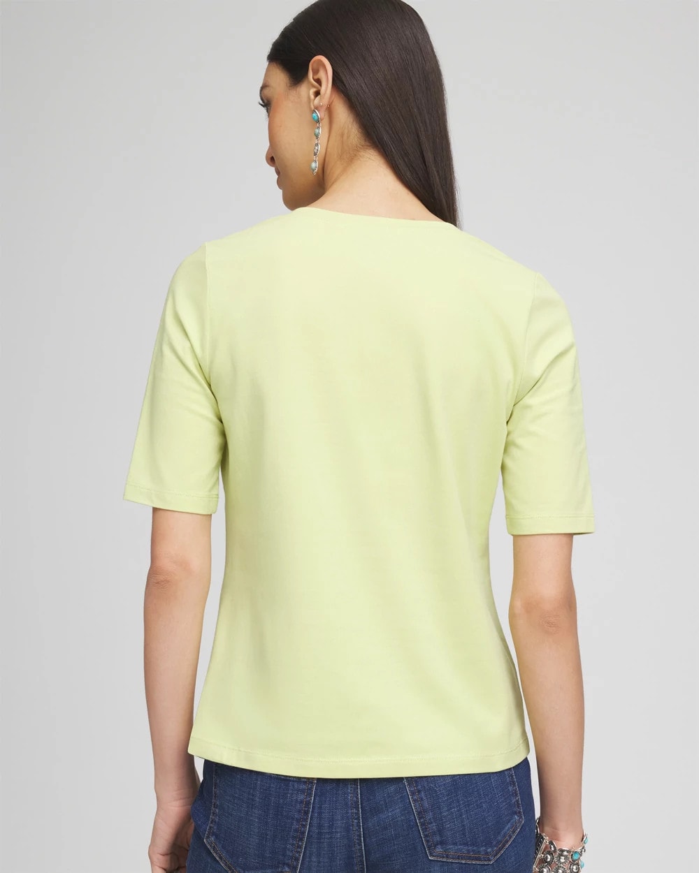 Elbow-Sleeve Perfect Tee