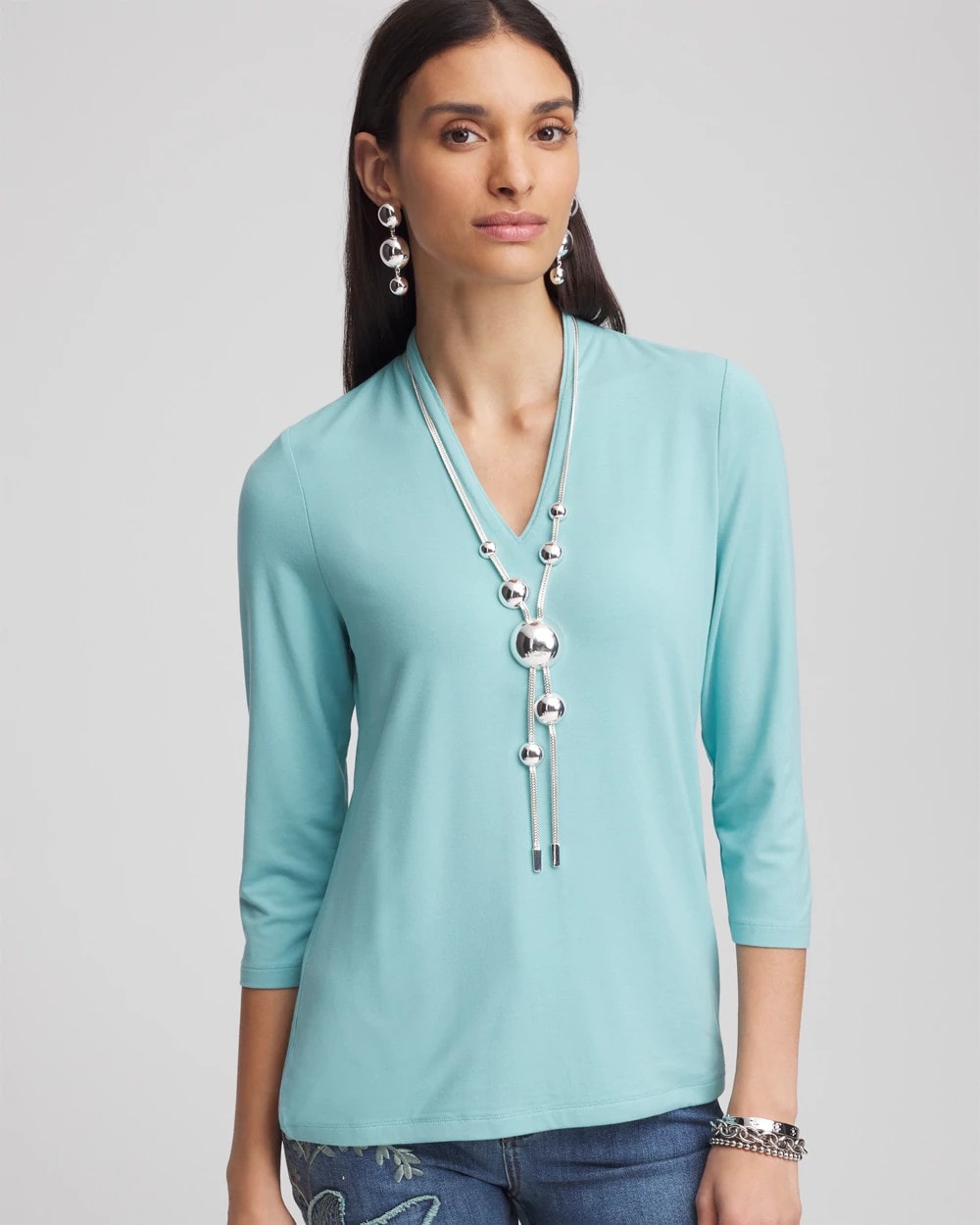 Touch of Cool™ 3/4 Sleeve Tee