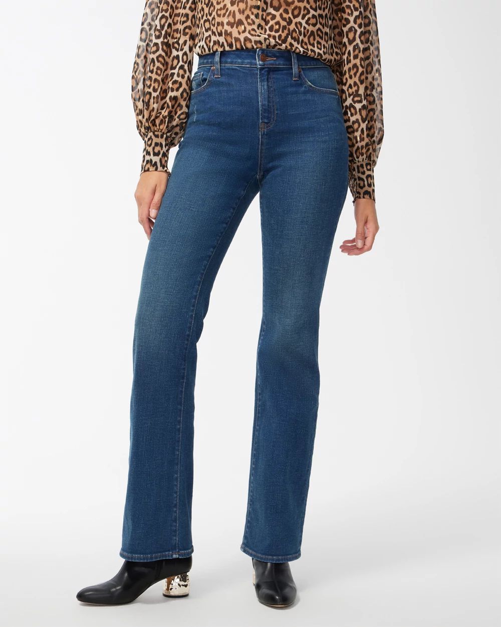 High Rise Flare Jeans