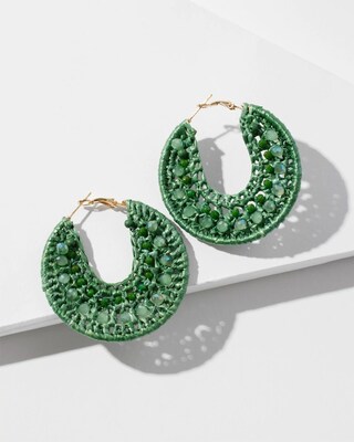 Crochet Front to Back Hoops