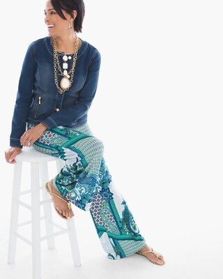 Artisan Paisley Palazzo Pants