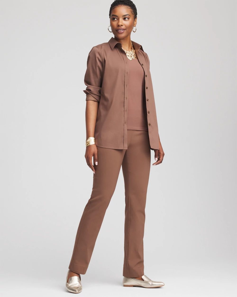 Brigitte™ Slim Full-Length Pants click to view larger image.