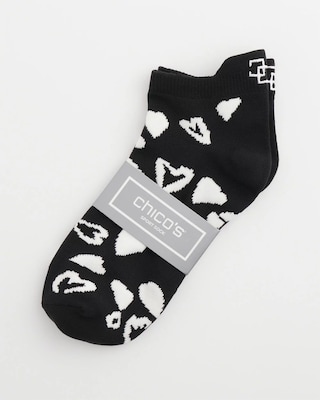 Variety Hearts Ankle Socks click to view larger image.