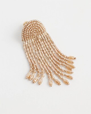 Neutral Fringe Earrings
