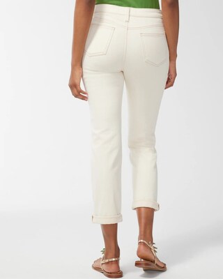 Girlfriend Neutral Shine Crops