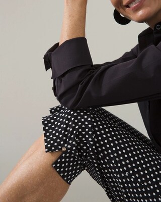 Brigitte Ikat Dot Capris