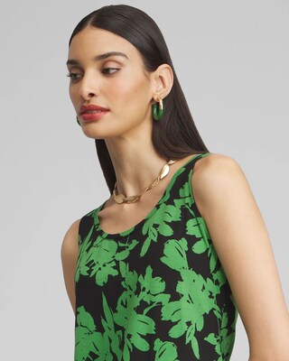 Touch of Cool™ Floral Polished Tank