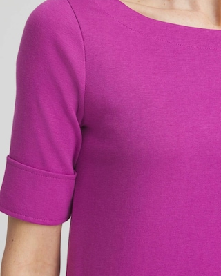 Bateau Neck Tee click to view larger image.