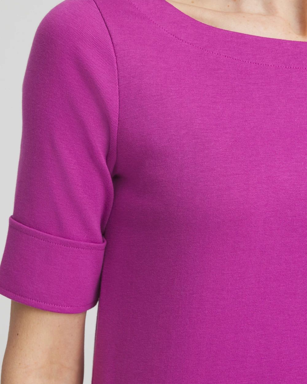 Bateau Neck Tee