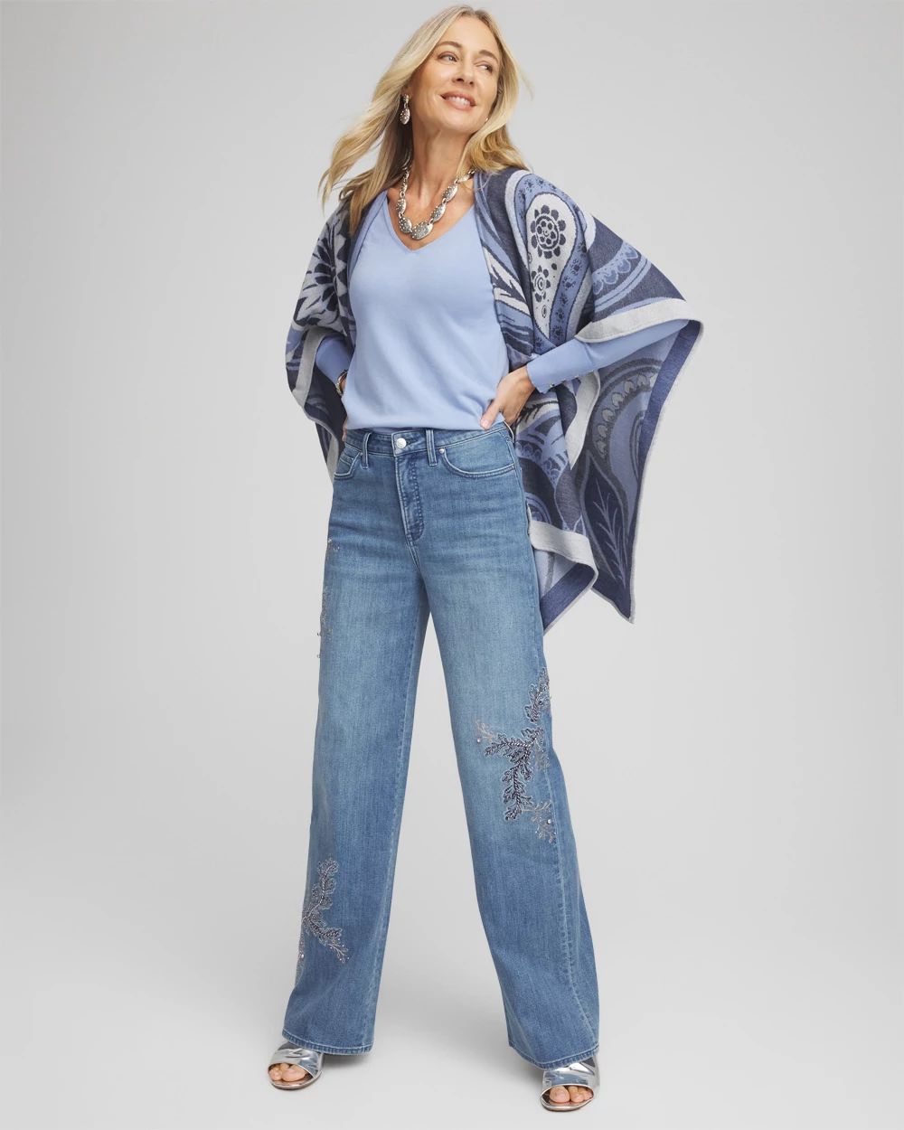 V-Neck Pullover Sweater