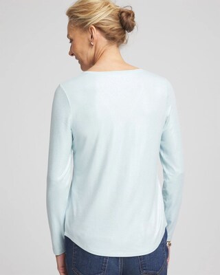 Foiled Touch of Cool™ Layering Tee click to view larger image.