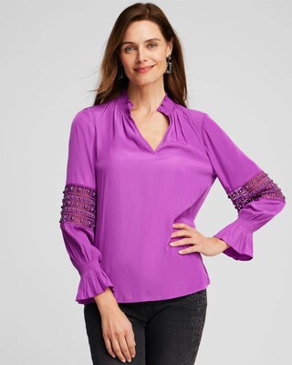 Mesh Inset Shirt