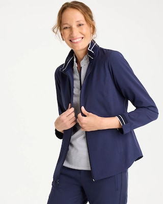 Zenergy® UPF Mesh Trim Jacket