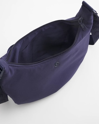 Ripstop Crescent Crossbody Sling Bag click to view larger image.