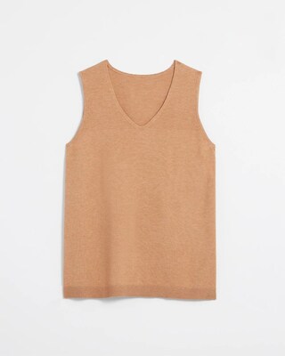 V-neck Sweater Tank