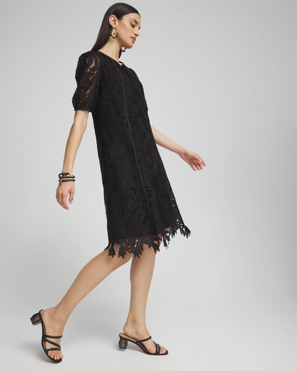 Lace Leaf Dress
