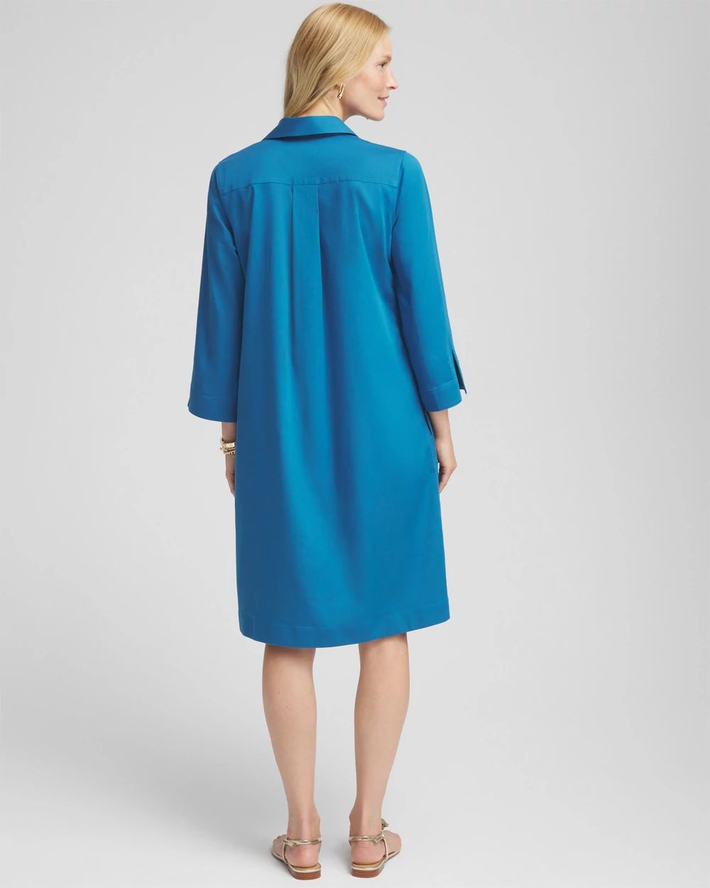 No Iron™ Shirt Dress