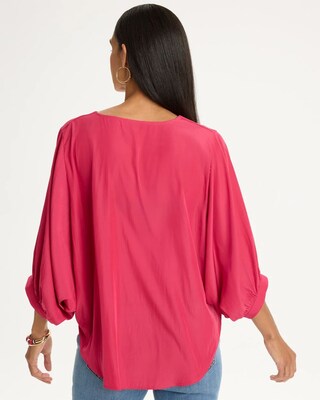 Sea Island Batwing Sleeve Blouse click to view larger image.