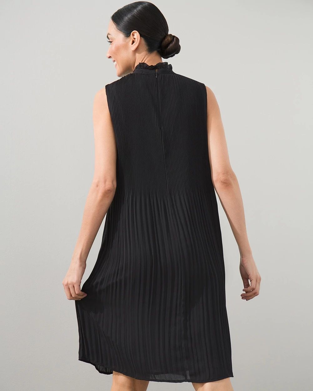 Black Label Crinkle Dress