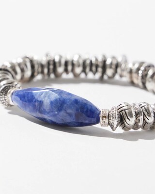 Blue Hero Stretch Bracelet