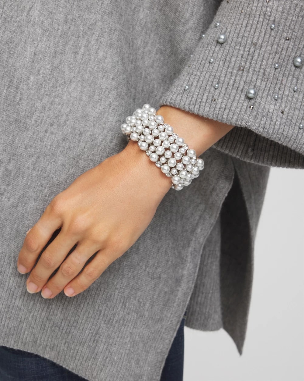 Faux Pearl Bracelet