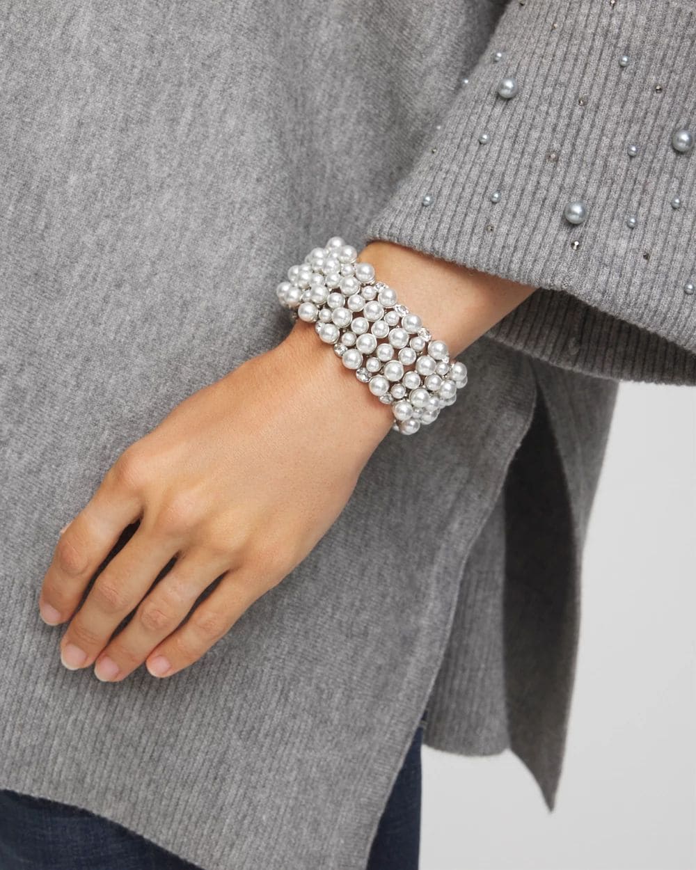 Faux Pearl Bracelet