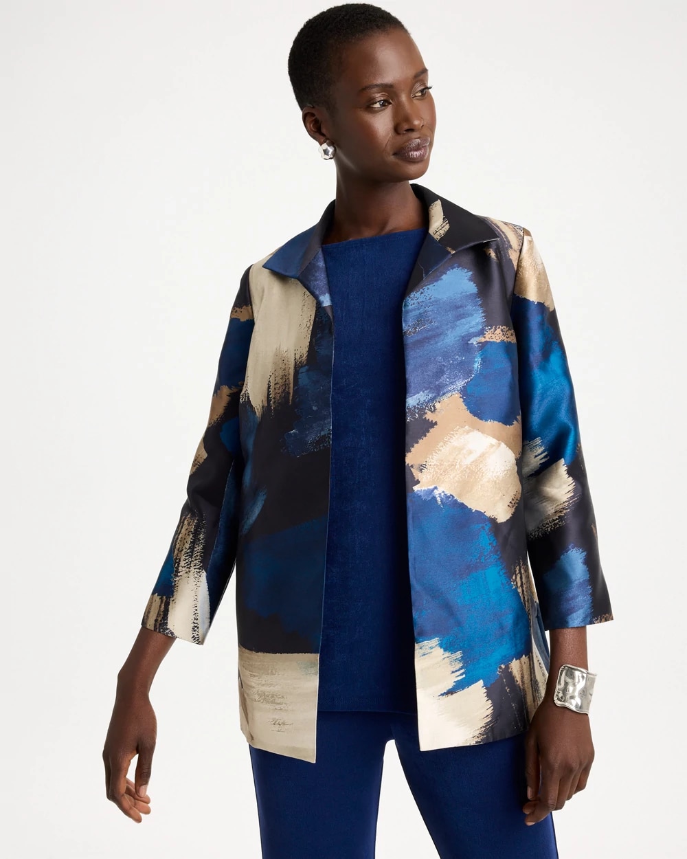 Travelers™ Collection Satin Jacket, photo 1 of 5