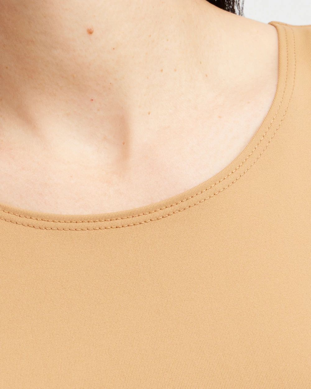 High Neck Microfiber Tank