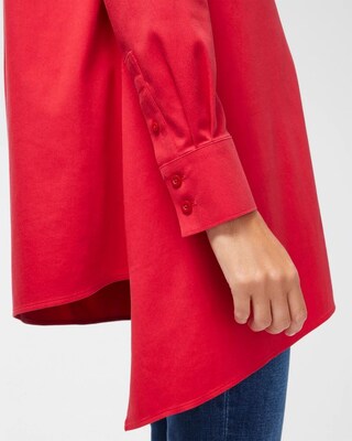 No Iron™ Stretch Asymmetrical Tunic