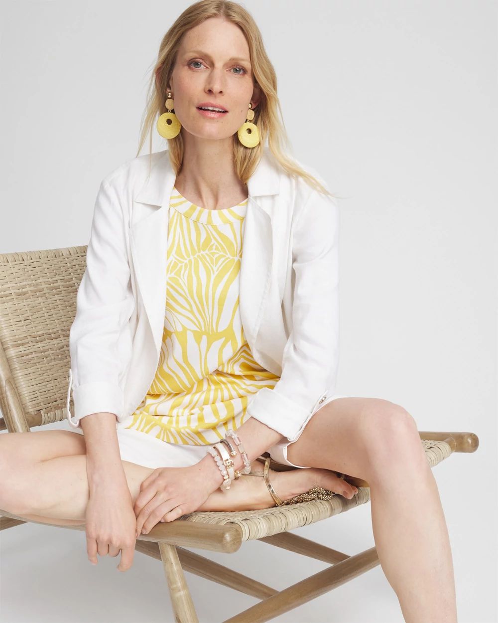 Jungle Button Detail Tunic