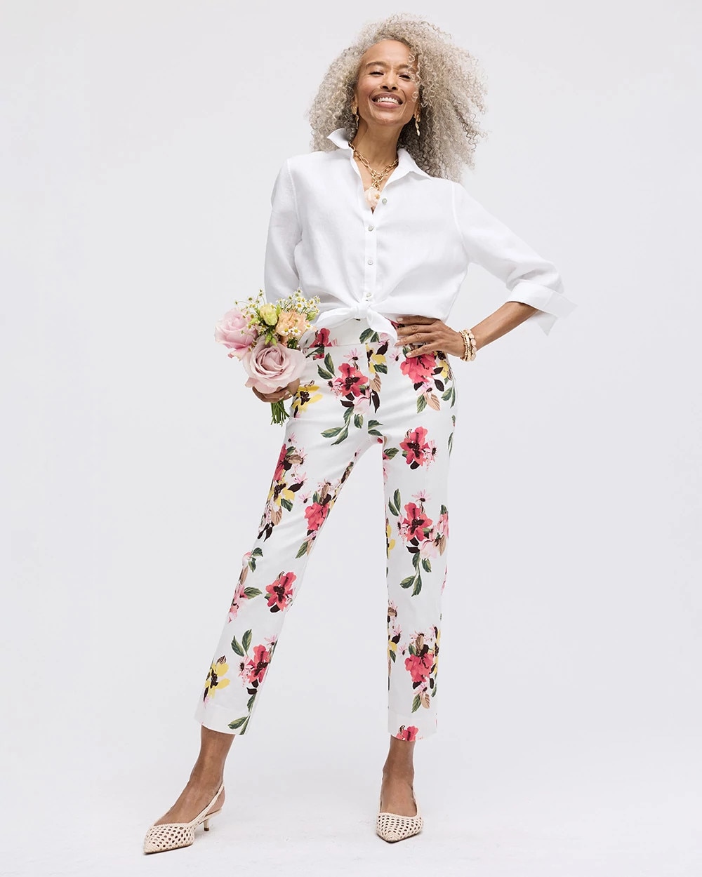 Brigitte™ Slim Mari Bloom Crop