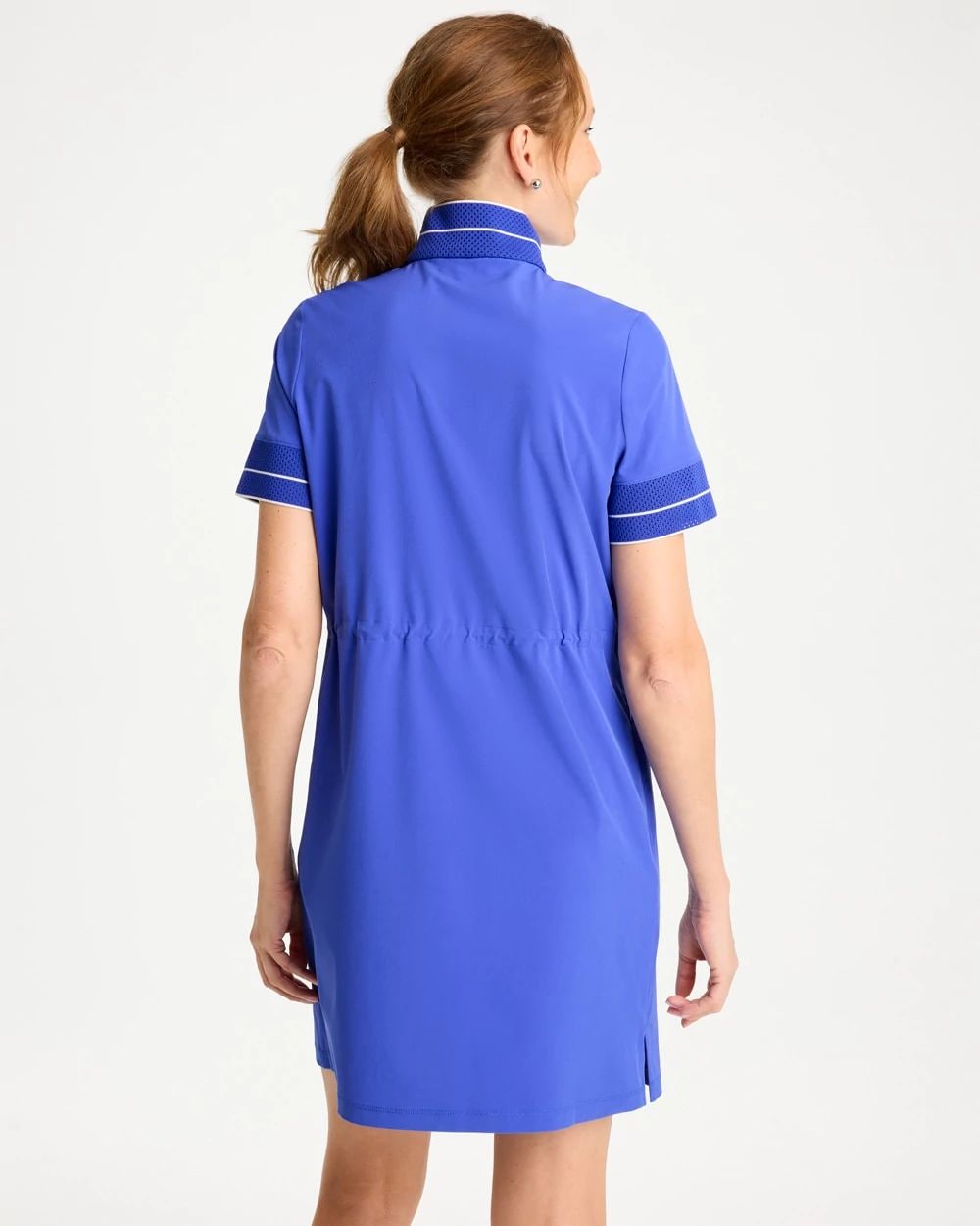 Zenergy® UPF Mesh Trim Dress