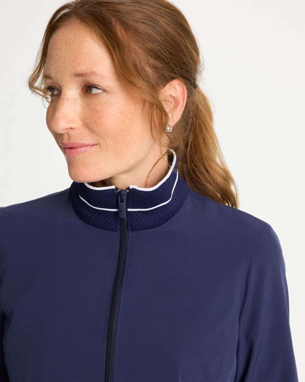 Zenergy® UPF Mesh Trim Jacket