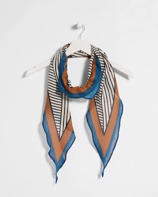 Nautical Triangle Scarf