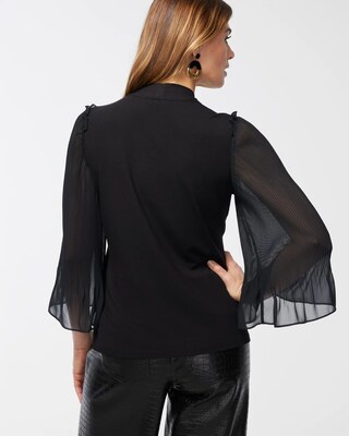 Touch of Cool Chiffon Sleeve Tee click to view larger image.
