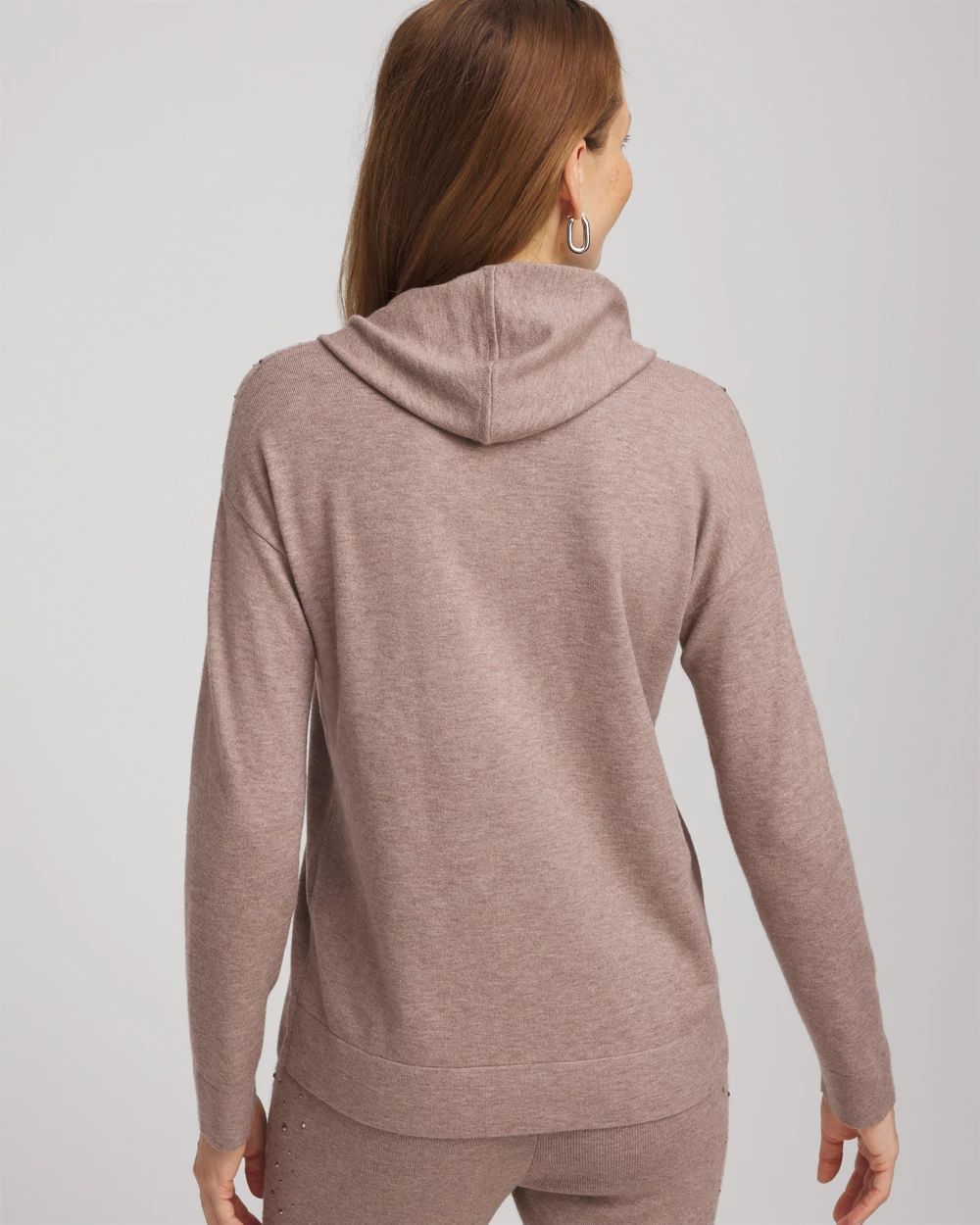 Zenergy® Luxe Rhinestone Sweater click to view larger image.