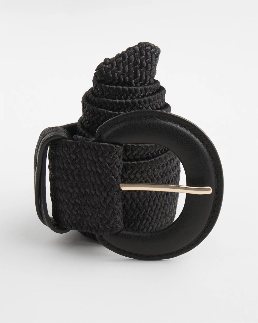 Stretch Raffia Belt