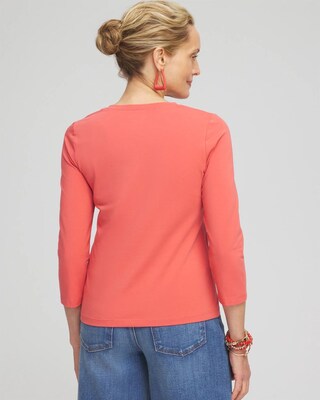 3/4 Sleeve Perfect Tee click to view larger image.