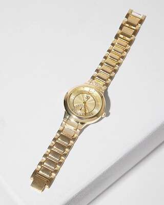 Gold Tone Fashion Watch