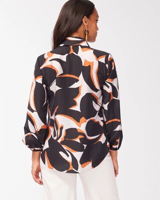 Satin Long Sleeve Tunic