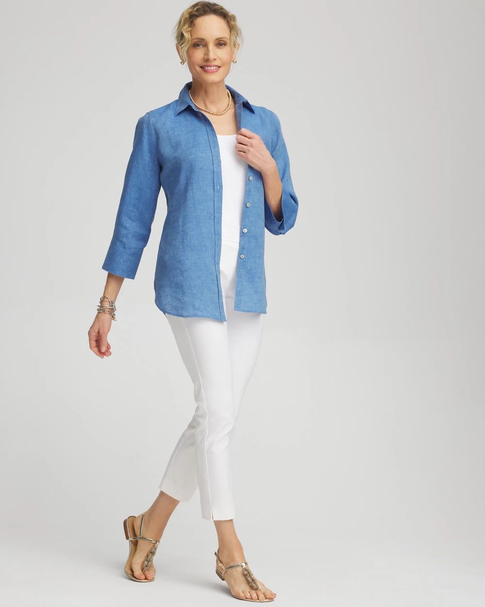Petite Brigitte Slim Cropped Pants