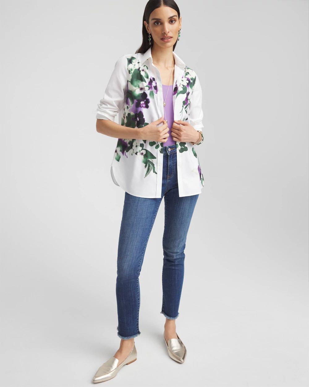 No Iron™ Bloom Shirt